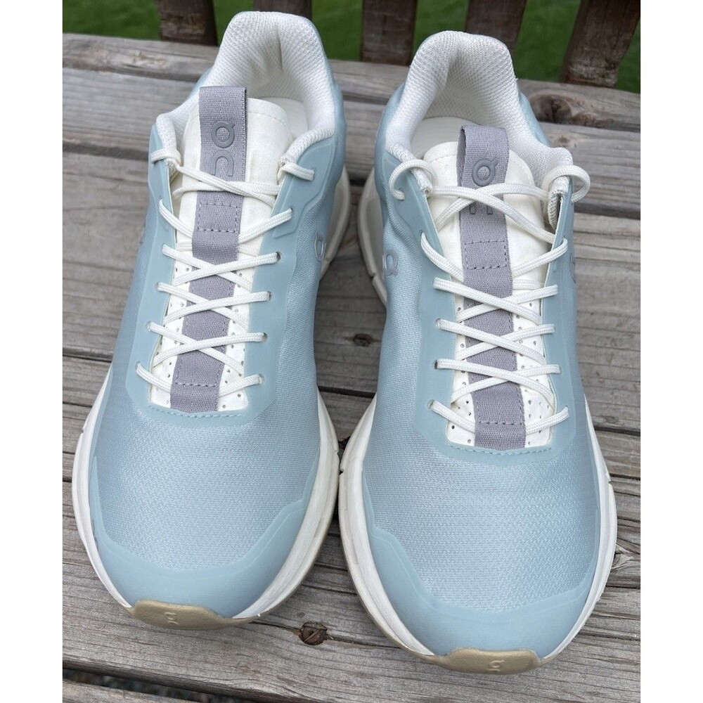 On Cloudnova Form Women’s 10 Running Shoes Mineral/Ivory - Picture 3 of 12